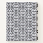 灰色（ピンク） ノートブック (裏面)