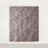 灰色、ベージュの幾何学的 タペストリー (正面)