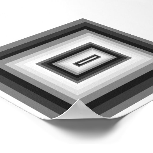 灰色 ポスター (角)