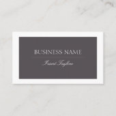 灰色 名刺 (正面)