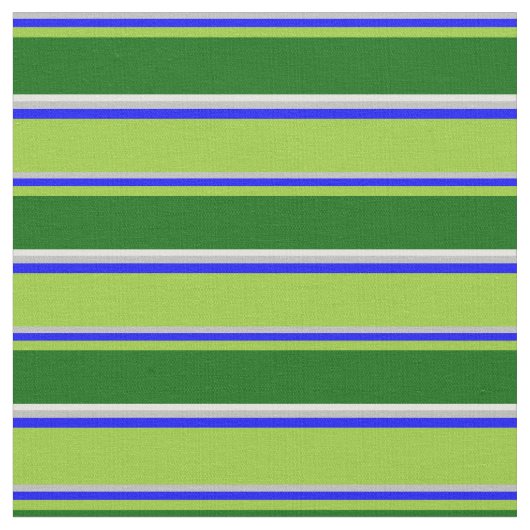 灰色、青、緑、濃い緑、淡いシアン色 ファブリック (クローズアップ)