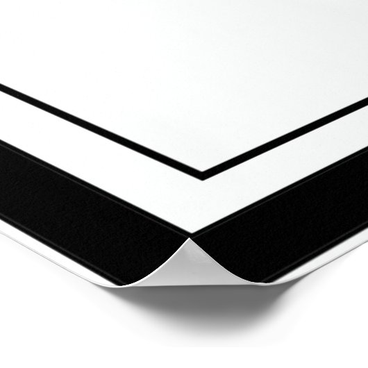 灰色、黄色、および黒の抽象芸術シェイプのポスター ポスター (角)