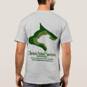 灰色 Tシャツ (裏面)