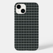 灰鋼シームレスパターン Case-Mate iPhoneケース (裏面)