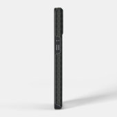 灰鋼シームレスパターン iPhoneケース (右側面)