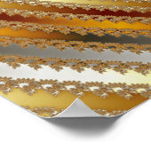 灰 – フラクタル ポスター (角)