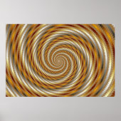 灰 – フラクタル ポスター (正面)