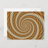 灰 – フラクタル ポストカード (正面/裏面)