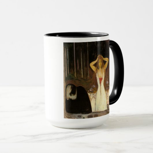 「灰 マグカップ (正面右)