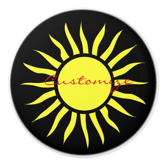 灼熱のサンサンサンサンサンダー_コーブ セラミックノブ (正面)