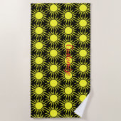 灼熱のサンサンサンサンサンダー_コーブ ビーチタオル (正面)