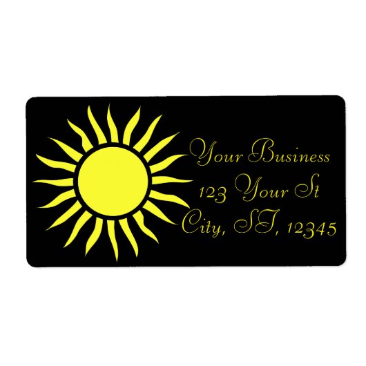 灼熱のサンサンサンサンサンダー_コーブ ラベル (正面)