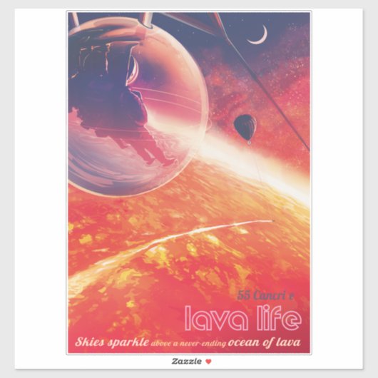 灼熱の地獄絵図を駆けるアドベンチャーバルーン シール (シート)