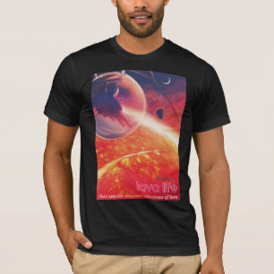 灼熱の地獄絵図を駆けるアドベンチャーバルーン Tシャツ