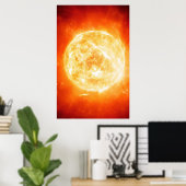 灼熱の太陽 ポスター (ホームオフィス)