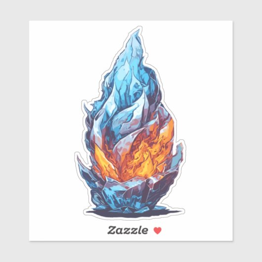 灼熱の氷 シール (シート)