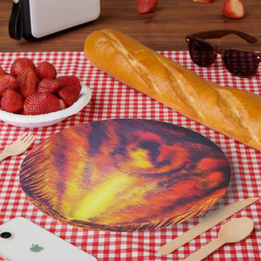 灼熱空 ペーパープレート (ピクニック)