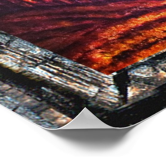 灼熱空 ポスター (角)