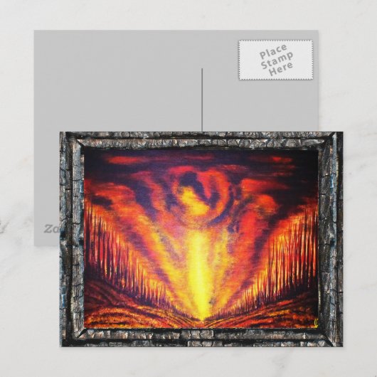 灼熱空 ポストカード (正面/裏面)