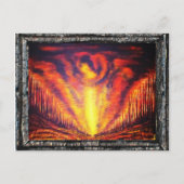 灼熱空 ポストカード (正面)