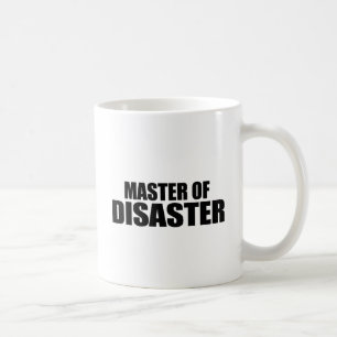災害のマスター コーヒーマグカップ