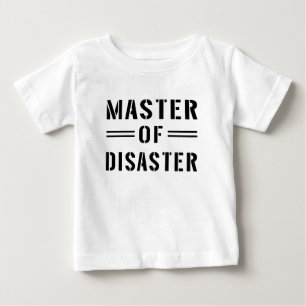 災害のマスター ベビーTシャツ