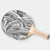 災害ストームセンターアモダンート 卓球ラケット (横)