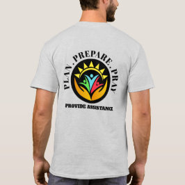 災害対策の救済統一性 Tシャツ