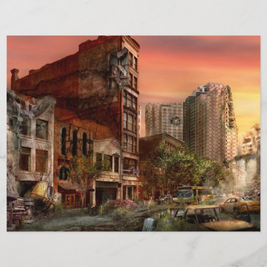 災害 – Pittsburgh, PA - Y2Kバグ チラシ (正面)