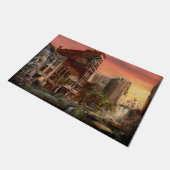 災害 – Pittsburgh, PA - Y2Kバグ ドアマット (アングル)