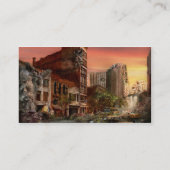 災害 – Pittsburgh, PA - Y2Kバグ 名刺 (裏面)