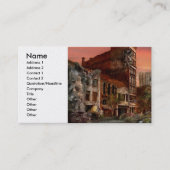 災害 – Pittsburgh, PA - Y2Kバグ 名刺 (正面)