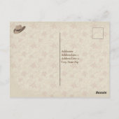 災難のジェーン、伝説の感動的引用文 ポストカード (裏面)