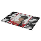 「災難のレシピな人もいる!」 カッティングボード (角)