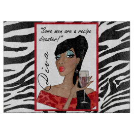 「災難のレシピな人もいる！」 カッティングボード