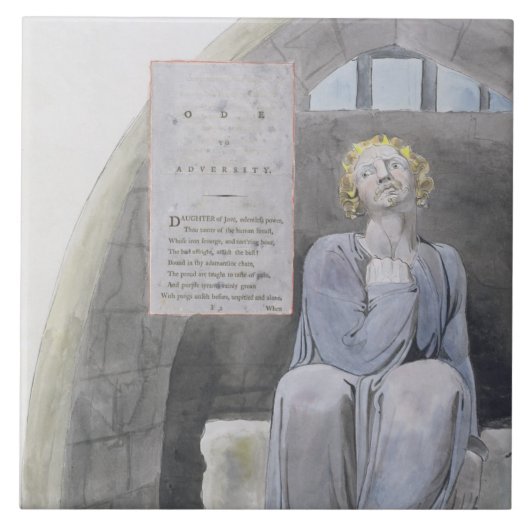 災難へのオードは、「Thoの詩からの37を設計します タイル (正面)