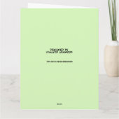 災難ジェーン誕生日女性のカーボーイグリーティングカード カード (裏面)