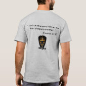 炉の人の大臣のTシャツ Tシャツ (裏面)