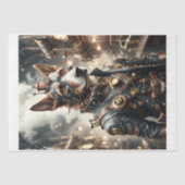 炉内のスタームパンクドイツのシェプドッグ 薄葉紙 (正面)