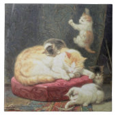 炉辺の至福(パネルの油) タイル (正面)