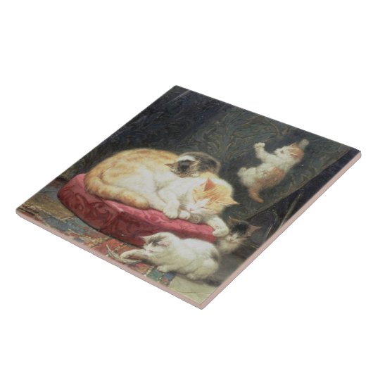 炉辺の至福(パネルの油) タイル (側面)