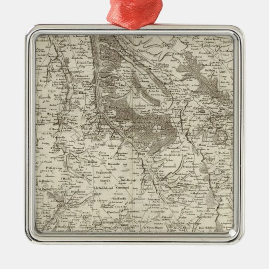 炉、Neufchatel メタルオーナメント (正面)