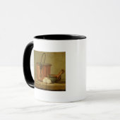 炊事用具の静物画、大がま マグカップ (正面左)