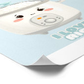 炊飯器はキッチンの壁アートが大好き ポスター (角)