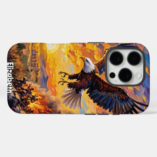 炎々たる空 Case-Mate iPhoneケース (裏面 (横))