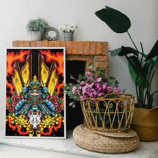 炎々たる芸者サムライ ポスター