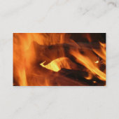 炎および火 名刺 (裏面)