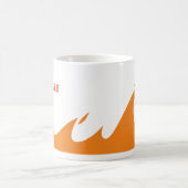 炎が広がる コーヒーマグカップ (中央)