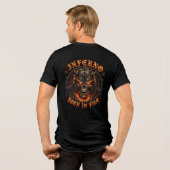 炎が生んだ地獄 トライブレンドTシャツ (裏面全面)