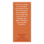 炎が黒を超える ラックカード (裏面)